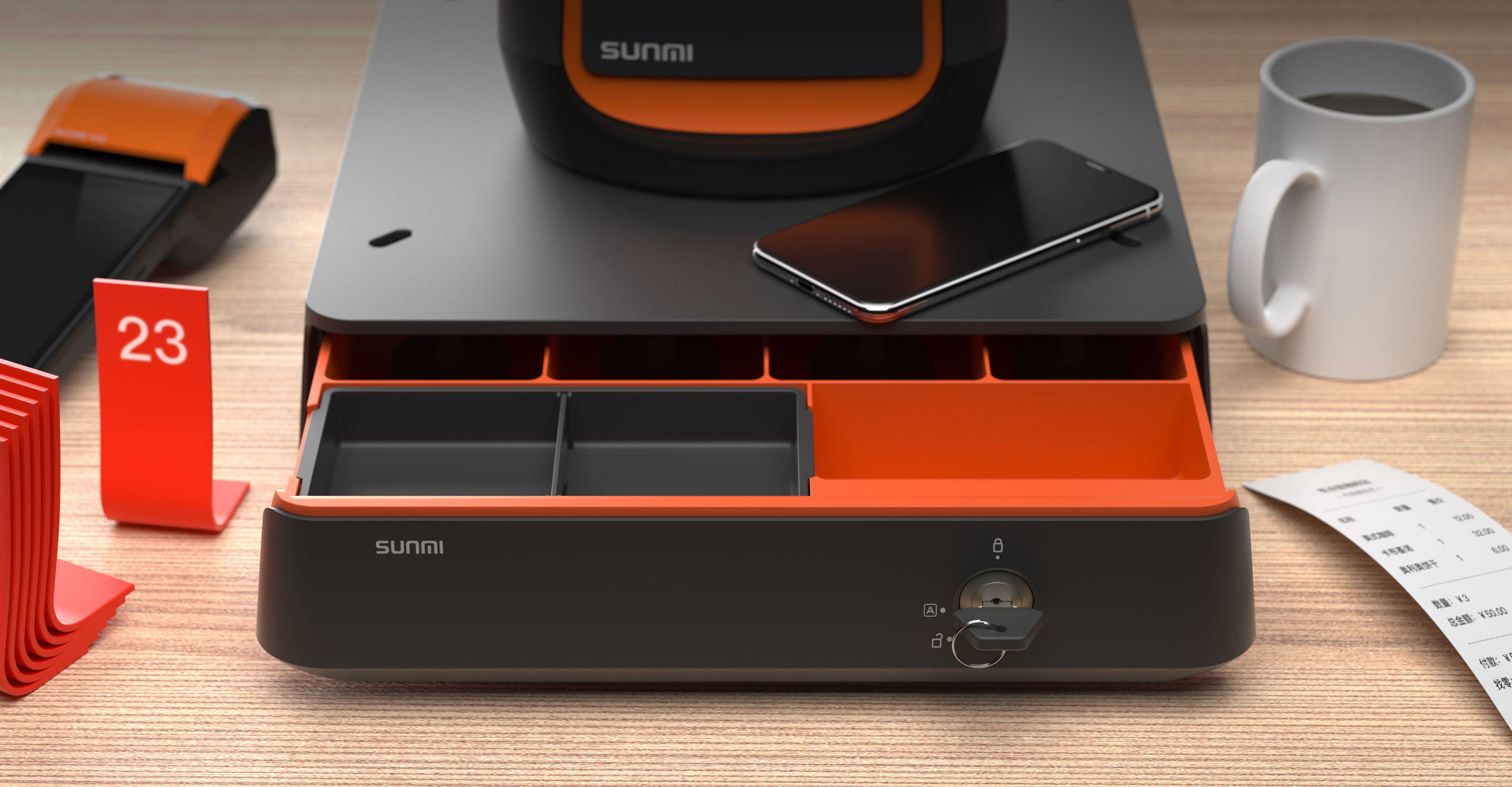 SUNMI Mini Cash Drawer 2