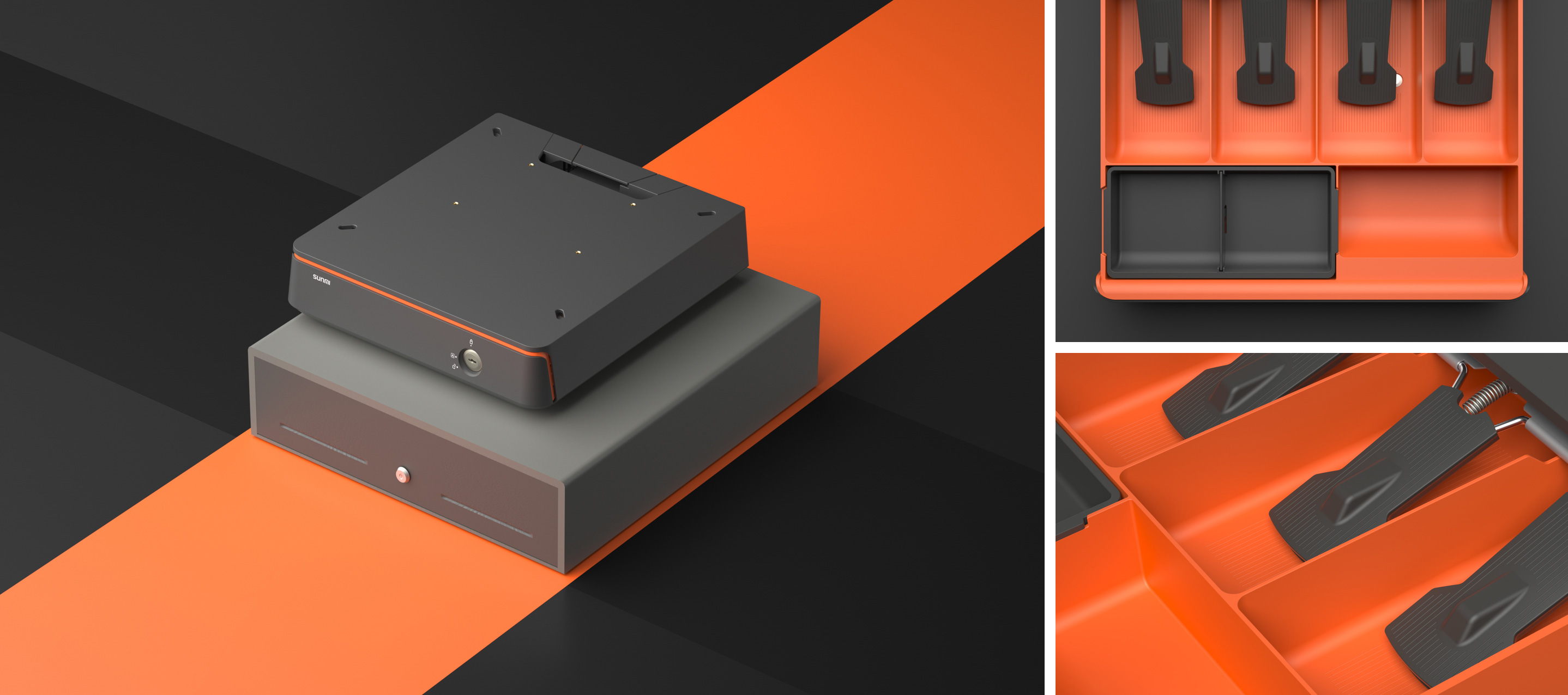 SUNMI Mini Cash Drawer 3